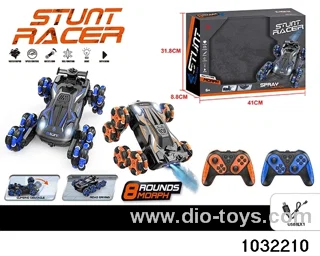 8WD stunt double-sided drift car in window box