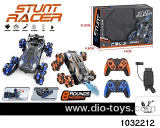 8WD stunt double-sided drift car in window box