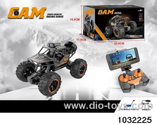 1:18 WIFI camera alloy climbing car in color box