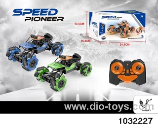 Alloy Climbing Sideways RC Car in color box