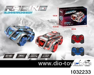 Lighted Stunt RC Car in color box