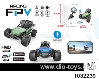 Video dialogue high-speed car (cell phone control) in color box