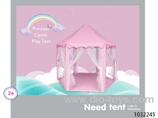 castle tent in bag