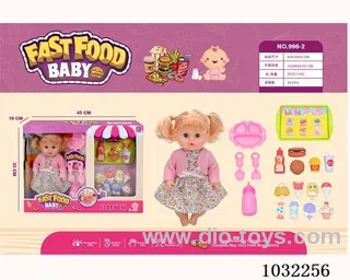 doll set with Movable eyes & IC in window box