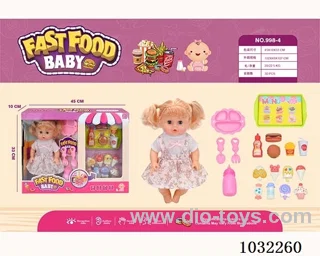 doll set with Movable eyes & IC in window box