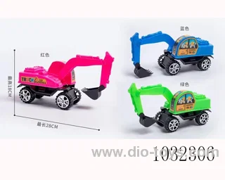 Sliding car 3color mixed loading in opp bag