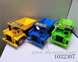Sliding car 3color mixed loading in opp bag