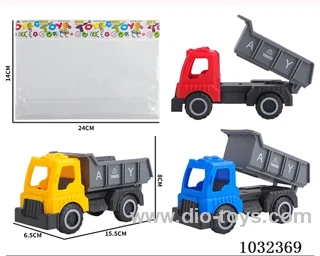 Sliding car in opp bag