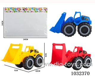 Sliding car in opp bag
