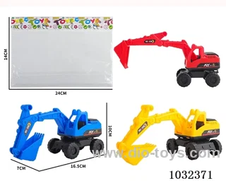 Sliding car in opp bag