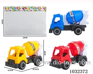 Sliding car in opp bag