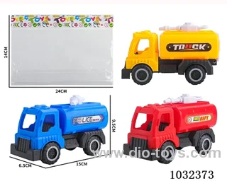 Sliding car in opp bag