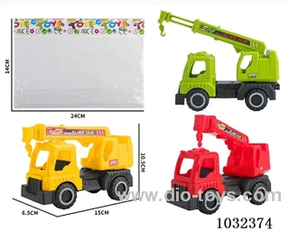 Sliding car in opp bag