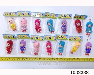 7cm doll many color mixed loading in poly bag header