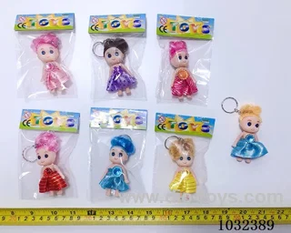 7cm doll many color mixed loading in poly bag header