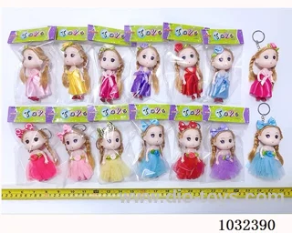 7cm doll many color mixed loading in poly bag header