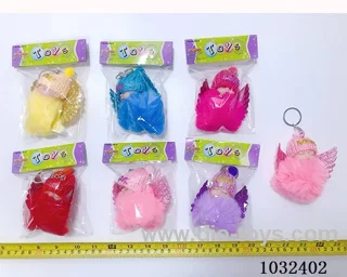 7cm doll many color mixed loading in poly bag header