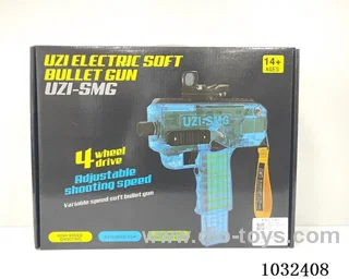 B/O soft bullet gun in color box