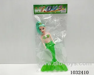 7inch barbie with light 4color mixed loading in opp bag