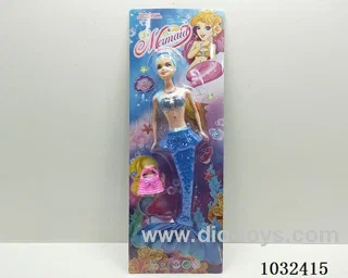11inch barbie with light 4color mixed loading in Blister with insert