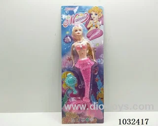 11inch barbie with light 4color mixed loading in Blister with insert