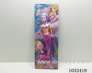 11inch barbie with light 4color mixed loading in Blister with insert