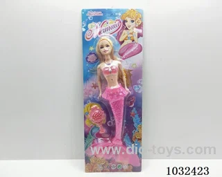 11inch barbie with light 4color mixed loading in Blister with insert