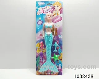 11inch barbie with light 4color mixed loading in blister