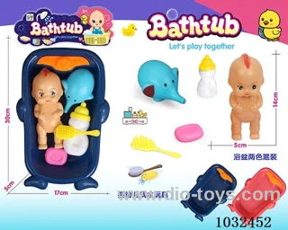 bath toy 2color mixed loading in PVC cover