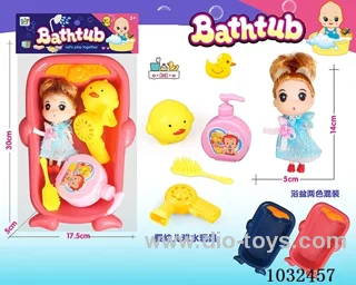 bath toy 2color mixed loading in PP bag with header