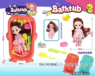 bath toy 2color mixed loading in PVC cover