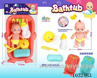 bath toy 2color mixed loading in PP bag with header