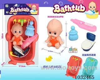 bath toy 2color mixed loading in PP bag with header
