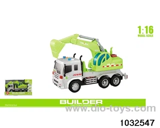 1:16 Green New Energy Vehicle (light sound) in display box