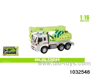 1:16 Green New Energy Vehicle (light sound) in display box