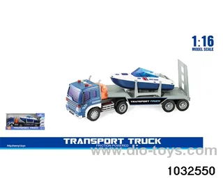 1:16 inertia transport trailer (light sound) in display box