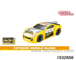 Electric Sound and Light Car in display box