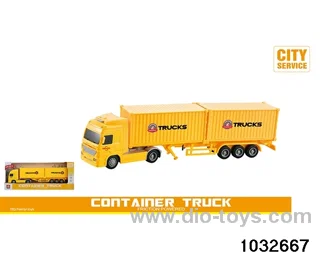 1:50 tractor trailer (sound and light) in display box
