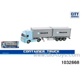 1:50 tractor trailer (sound and light) in display box