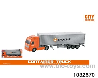1:50 tractor trailer (sound and light) in display box