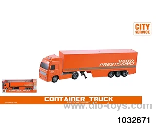 1:50 tractor trailer (sound and light) in display box