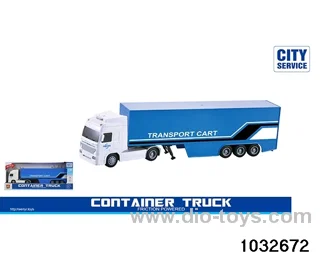 1:50 tractor trailer (sound and light) in display box
