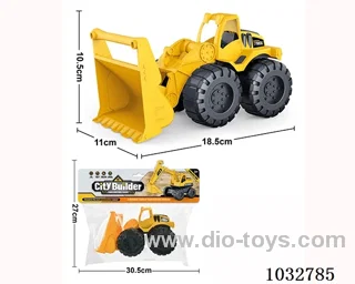 Sliding car in PP bag with header