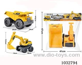 Sliding car in PP bag with header