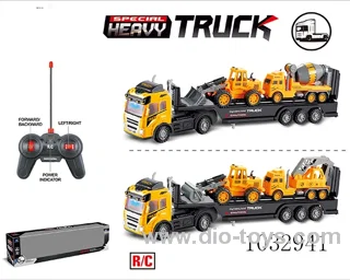 4ch RC car with light&sound 2sets mixed loading in window box