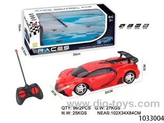 1:20 4 ch rc car in window box