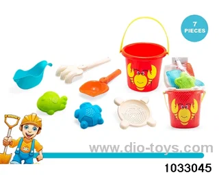 Beach toy set（7pcs）in Net bag