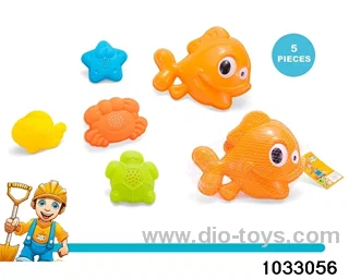 Beach toy set（5pcs）in Net bag