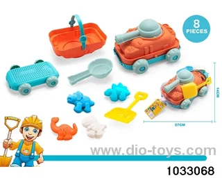 Beach toy set（9pcs）in Net bag