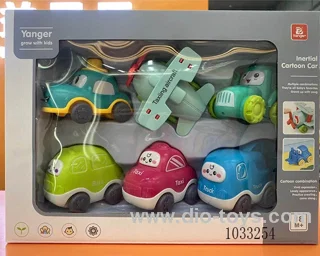 inertia Cartoon car   in display box